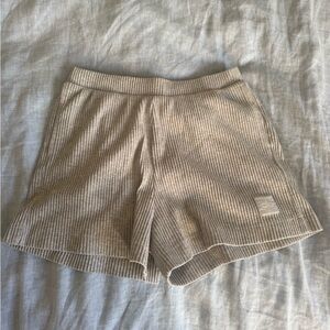 ALO Yoga Women's Ribbed Athletic Shorts